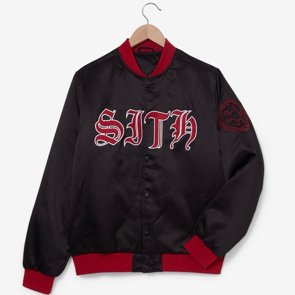 Star Wars Sith Icons Bomber Jacket - BoxLunch Exclusive - Picture 1 of 2